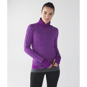 Lululemon Runderful Purple 1/2 Zip Size 6